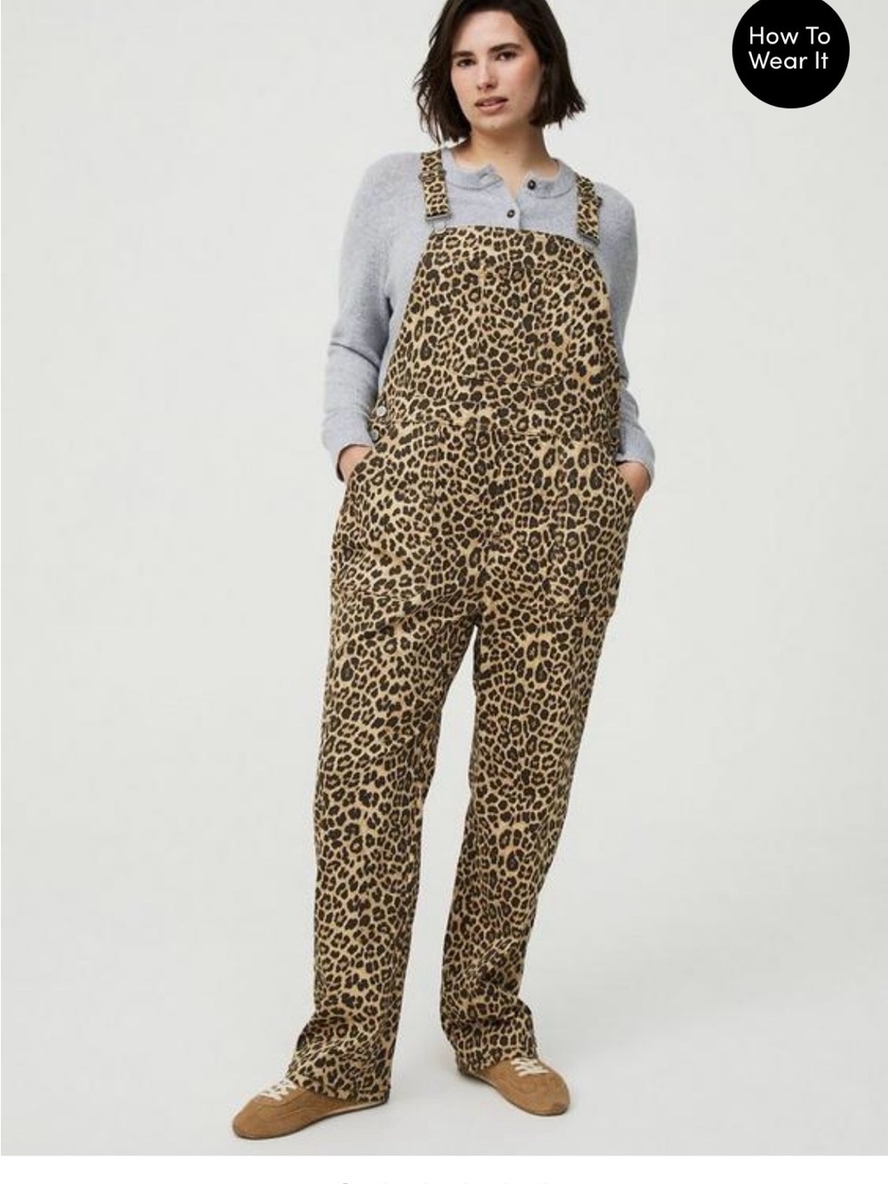 Torrid Leopard Print Overalls